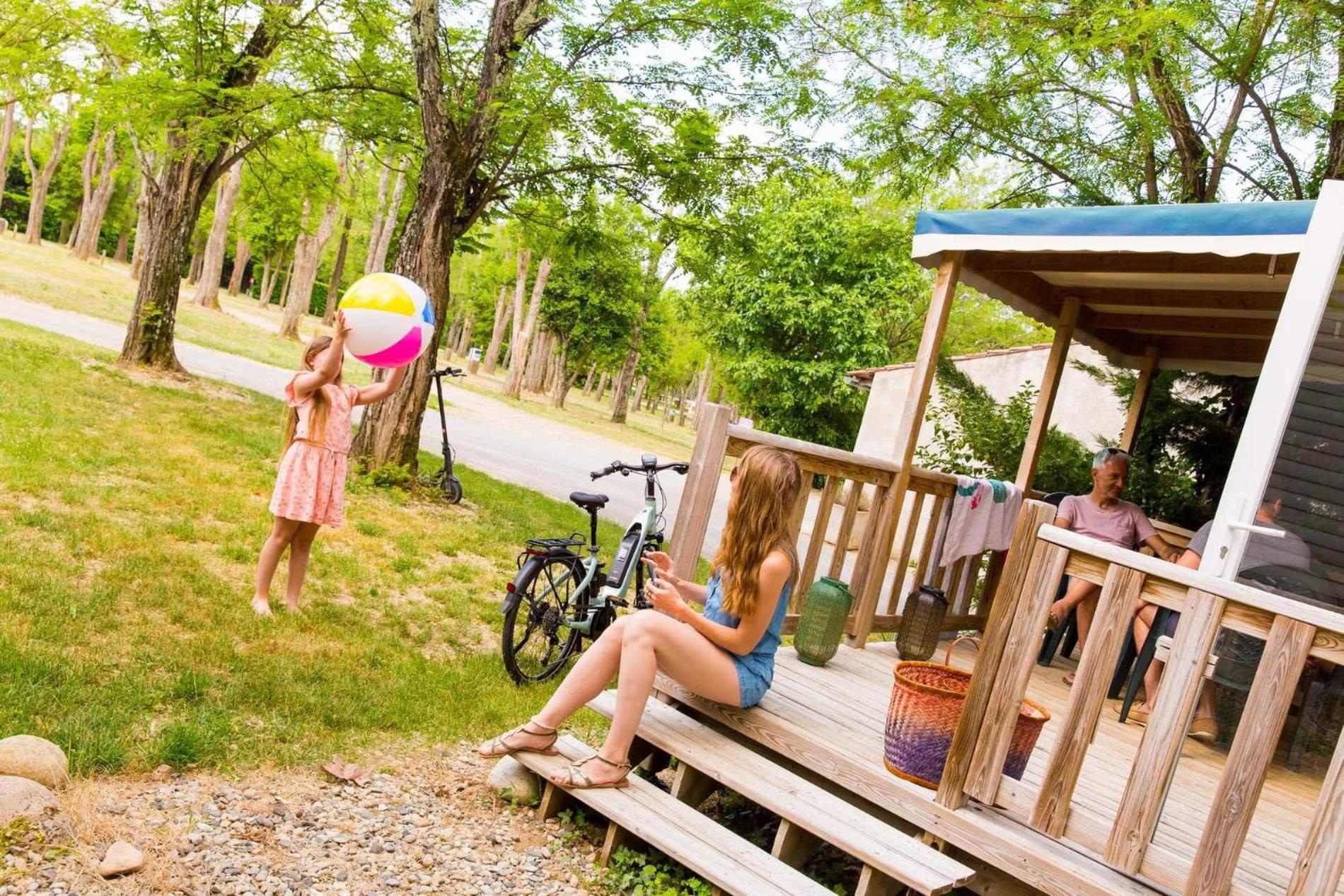 Camping La Chapouliere Ruoms Extérieur photo